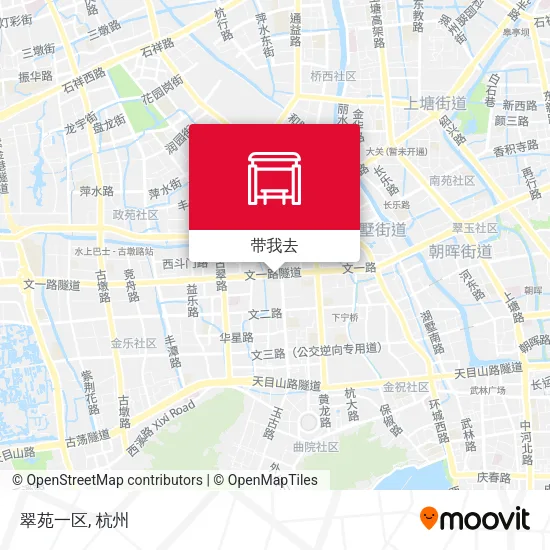 翠苑一区地图