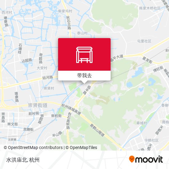 水洪庙北地图