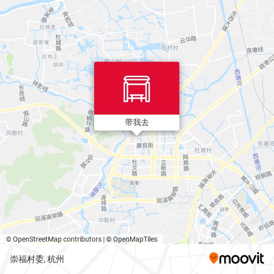 崇福村委地图