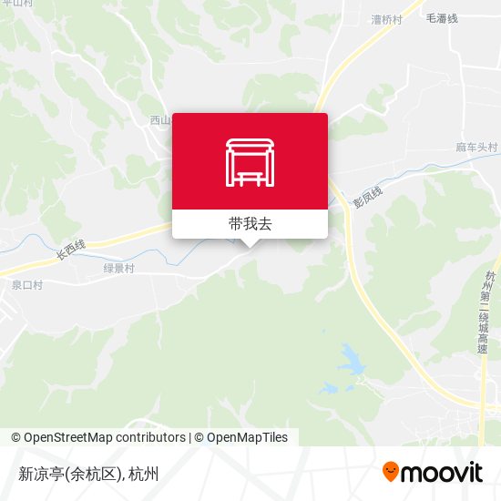 新凉亭(余杭区)地图