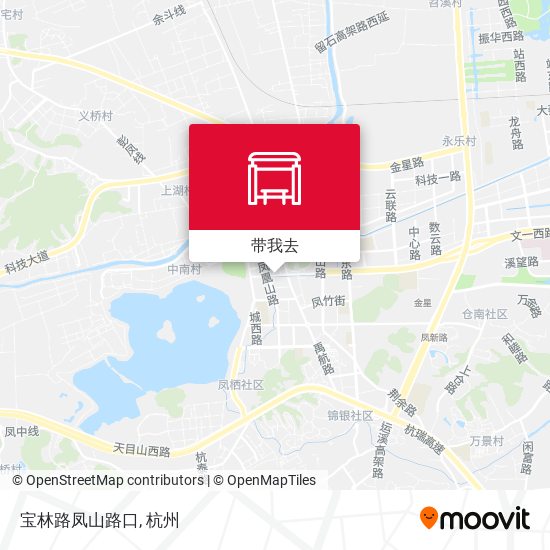 宝林路凤山路口地图
