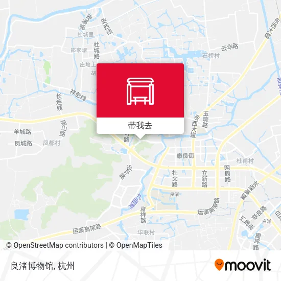 良渚博物馆地图