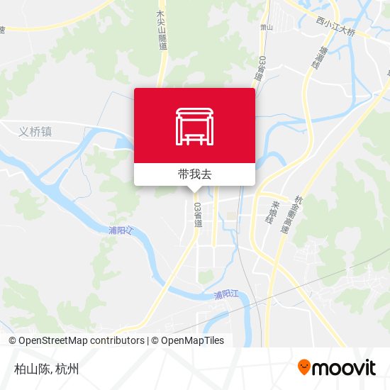柏山陈地图