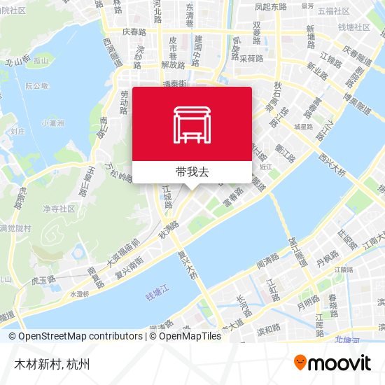木材新村地图