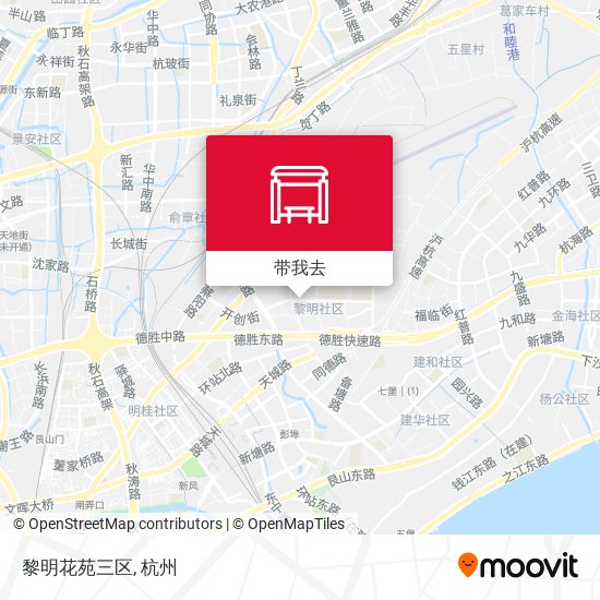 黎明花苑三区地图