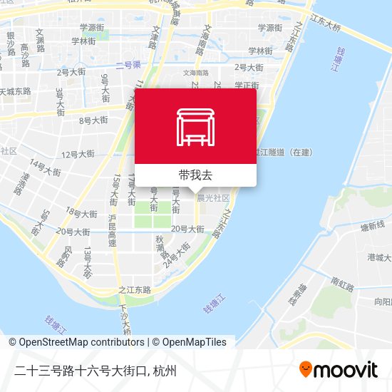 二十三号路十六号大街口地图