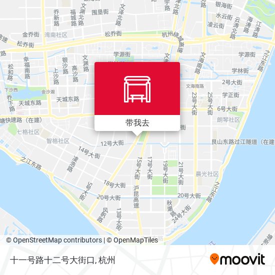 十一号路十二号大街口地图