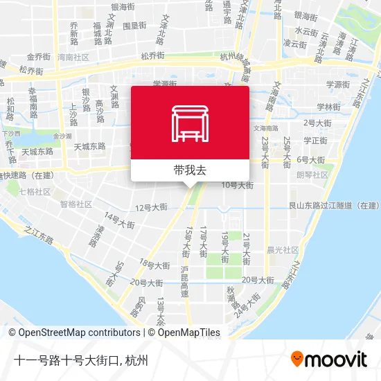 十一号路十号大街口地图