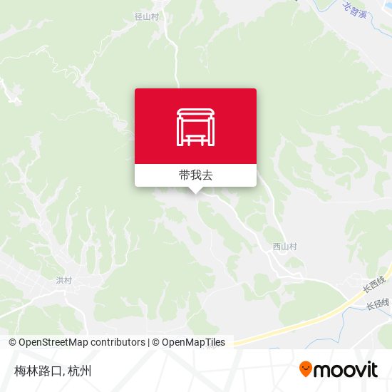 梅林路口地图