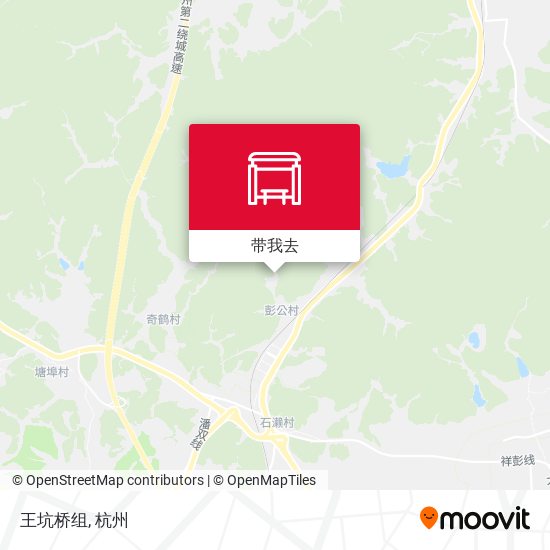 王坑桥组地图