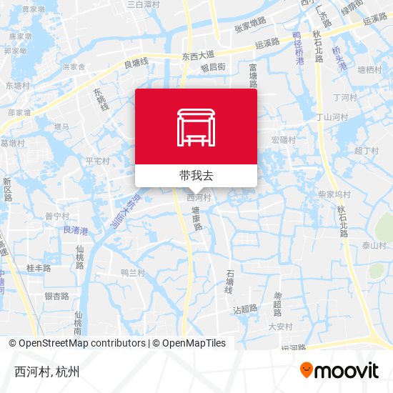 西河村地图