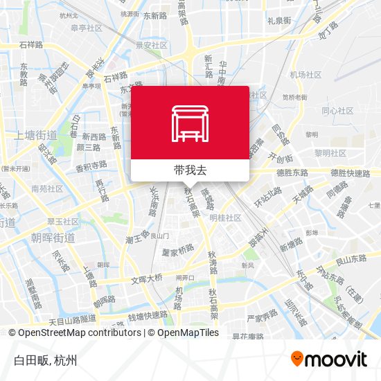 白田畈地图