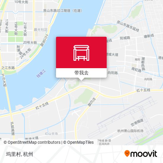 坞里村地图