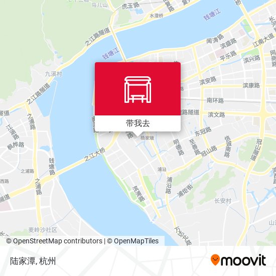 陆家潭地图