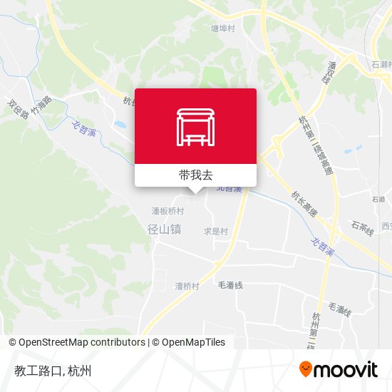 教工路口地图