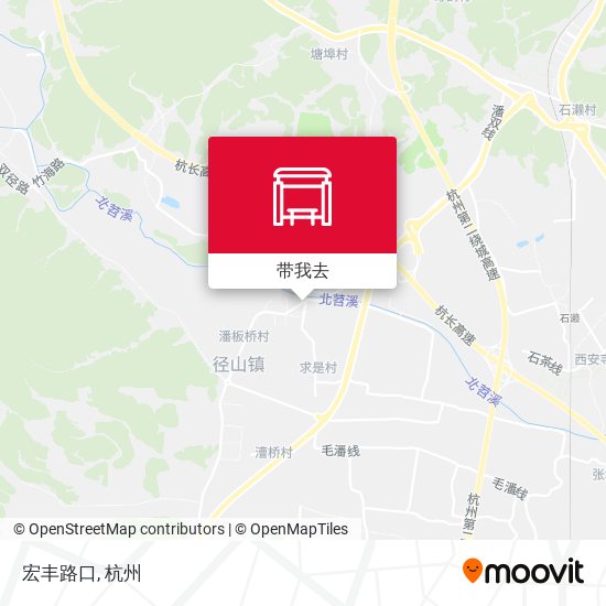 宏丰路口地图
