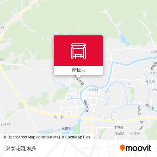 兴泰花园地图
