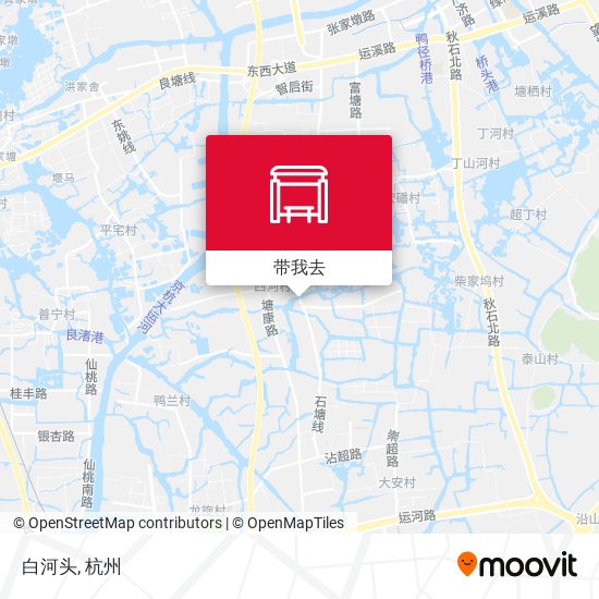 白河头地图