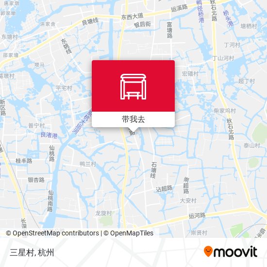 三星村地图