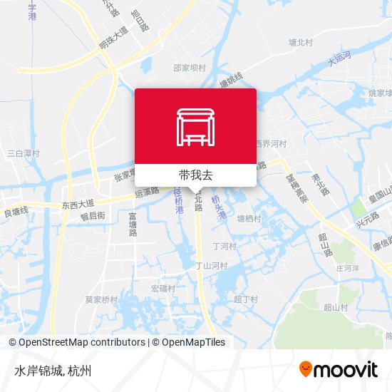 水岸锦城地图