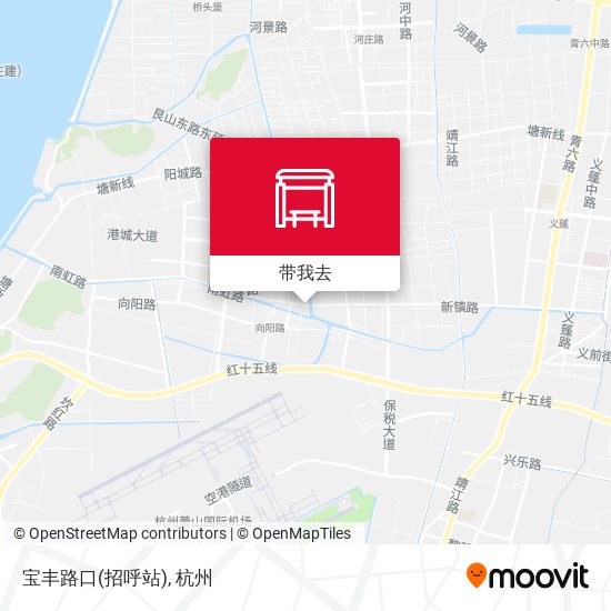 宝丰路口(招呼站)地图