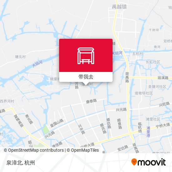 泉漳北地图
