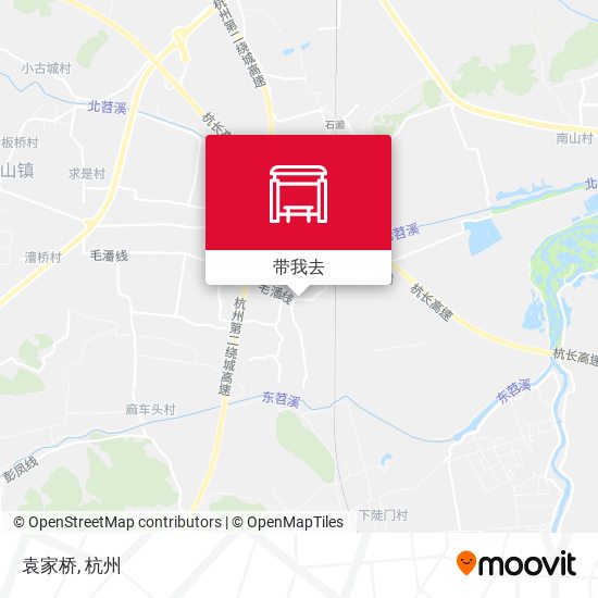 袁家桥地图