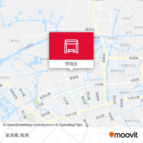 泉漳南地图