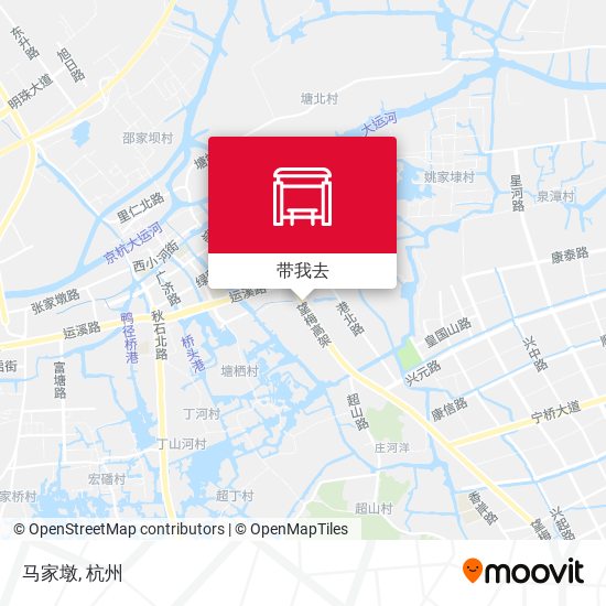 马家墩地图