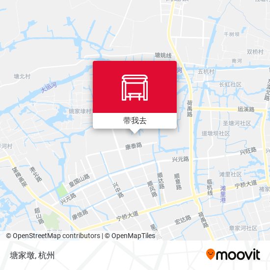塘家墩地图