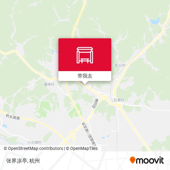 张界凉亭地图