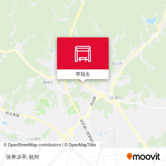 张界凉亭地图