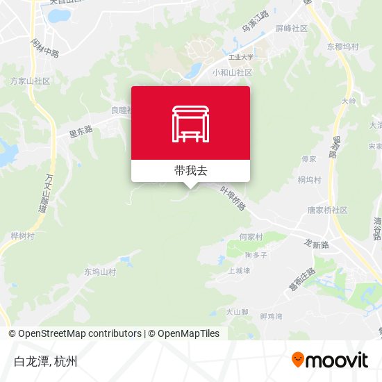 白龙潭地图