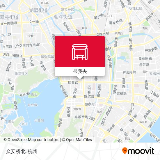 众安桥北地图