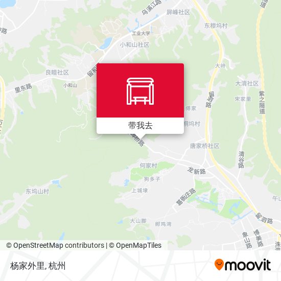 杨家外里地图
