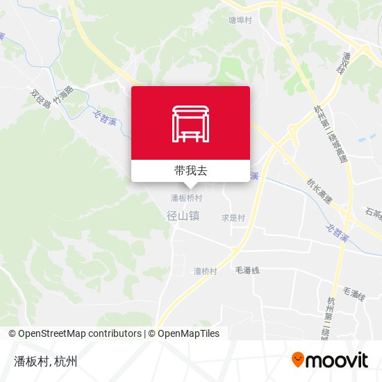 潘板村地图