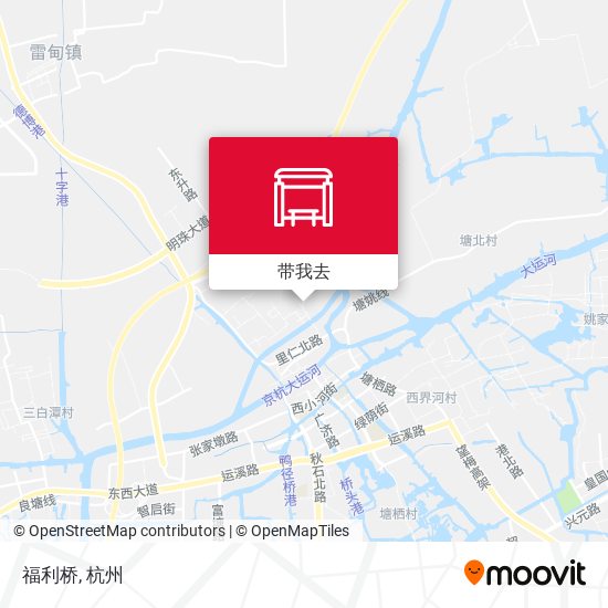 福利桥地图