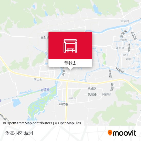 华源小区地图