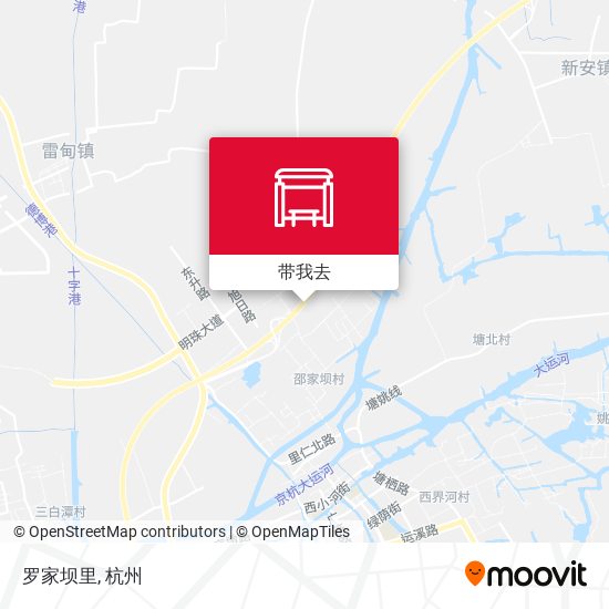 罗家坝里地图