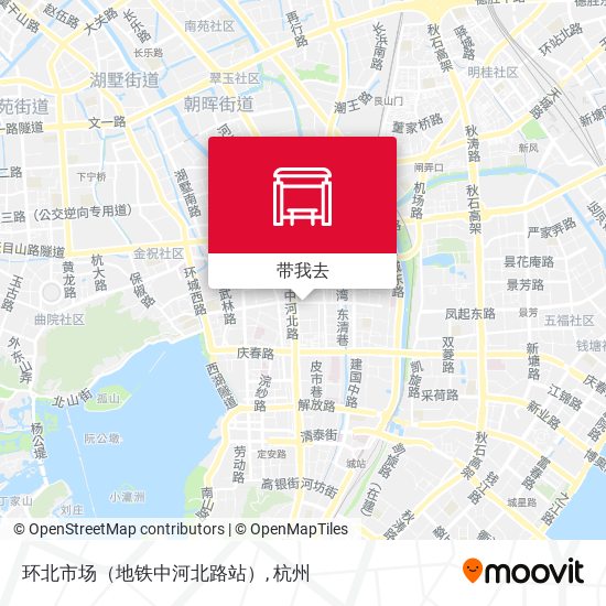 环北市场（地铁中河北路站）地图
