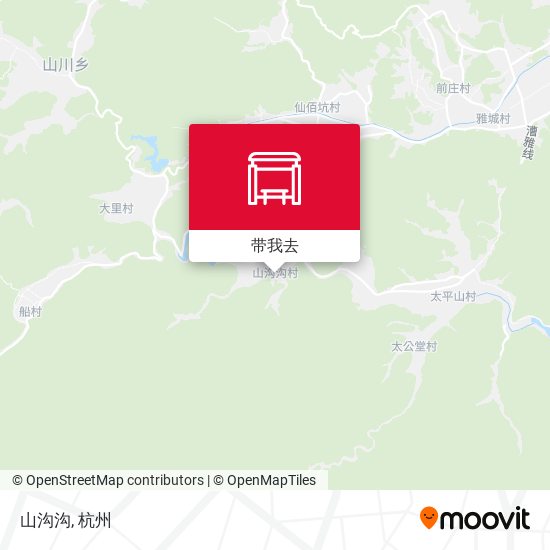 山沟沟地图
