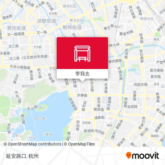 延安路口地图