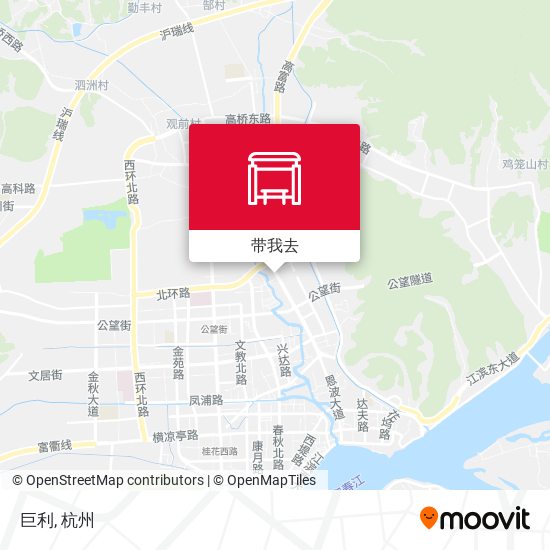 巨利地图