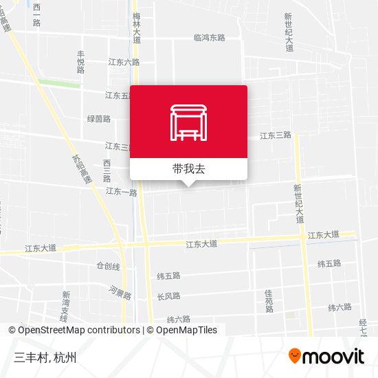 三丰村地图