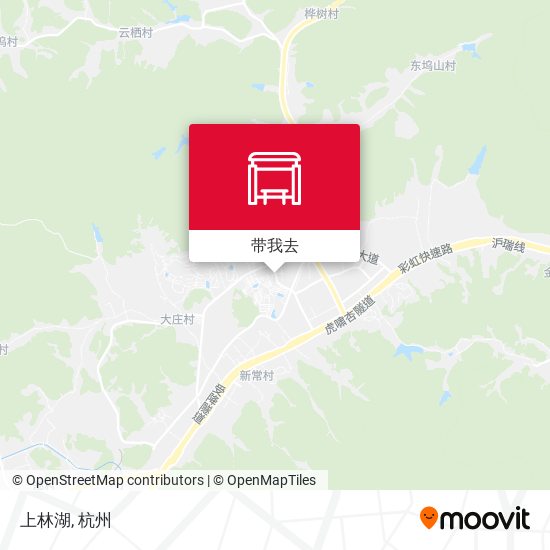 上林湖地图