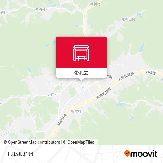 上林湖地图