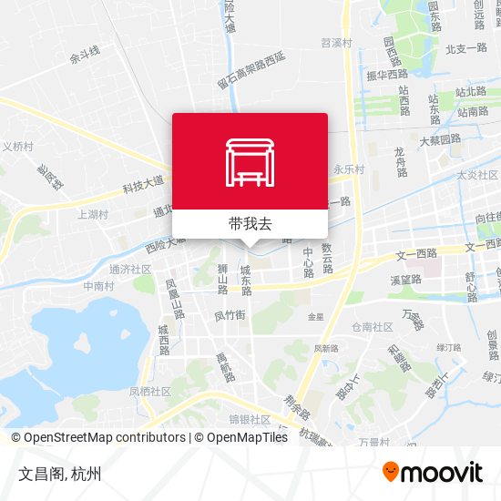 文昌阁地图