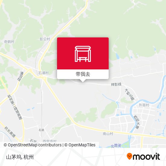 山茅坞地图