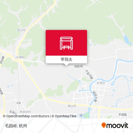 毛园岭地图