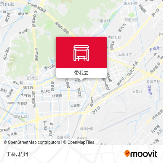 丁桥地图